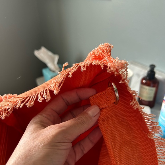 Hipchik Couture Queen Bee Orange Canvas Tote - Picture 6 of 12